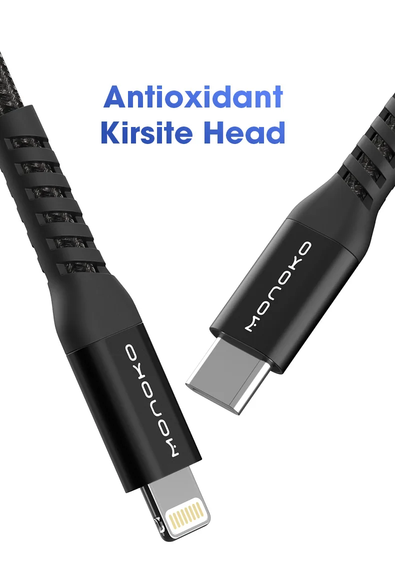 MFi USB C к Lightning Кабель 18 Вт PD для iPhone XS Max 11 Pro C94 сделано для IOS быстрой зарядки данных для Macbook iPad type C шнур