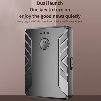 

Bluetooth 5.0 o Transmitter Receiver Pair with 3.5mm AUX RCA Wireless Adapter for Car TV PC Speaker