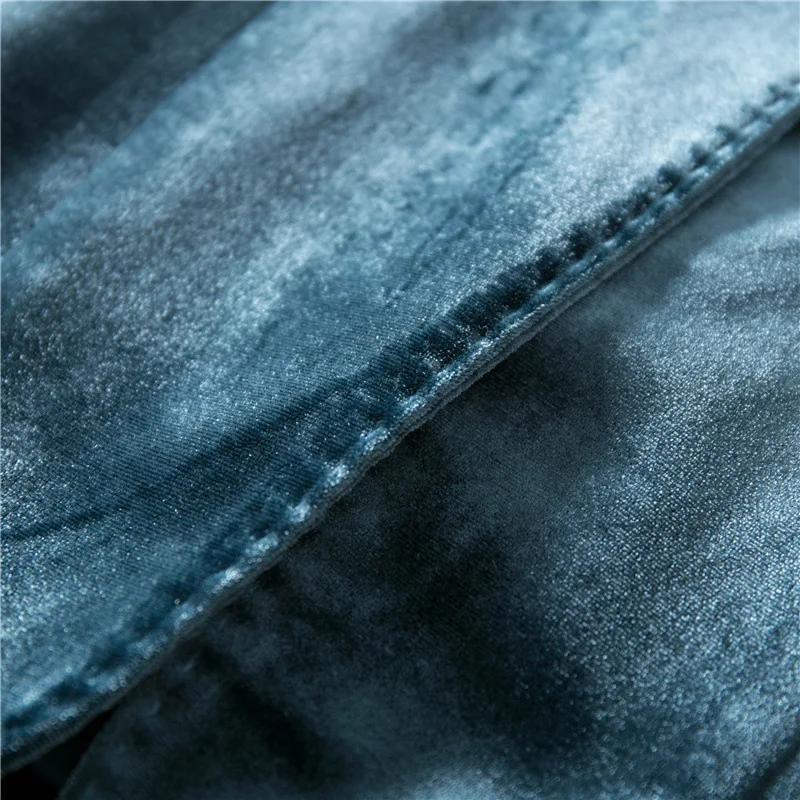 

Ni inflooring WOMEN'S Dress Velvet Suit Jacket Women's 2019 Autumn And Winter New Style Waist Hugging Slimming Elegant Small Sui