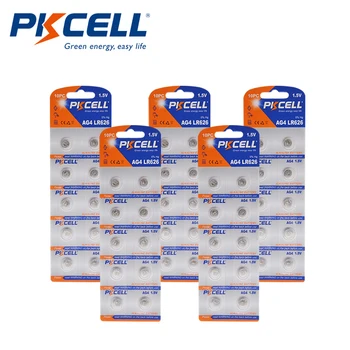 

50PCS/PKCELL AG4 SR626 LR66/177/626 SR66 177 377 LR626 1.5V Button Cell Coin Battery