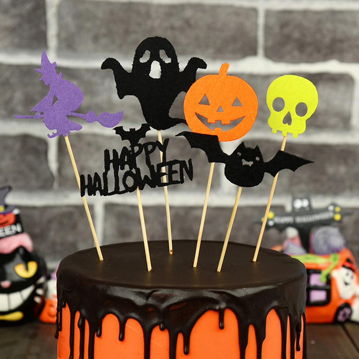 6 Pieces Halloween Gateau Topper Fantome Cupcake D Halloween Element Pique Gateau Inserts Gateau Decoration Topper Fete Faveur Aliexpress 6 Pieces Halloween Gateau Topper Fantome Cupcake D Halloween Element Pique Gateau Inserts Gateau Decoration Topper Fete Faveur Aliexpress