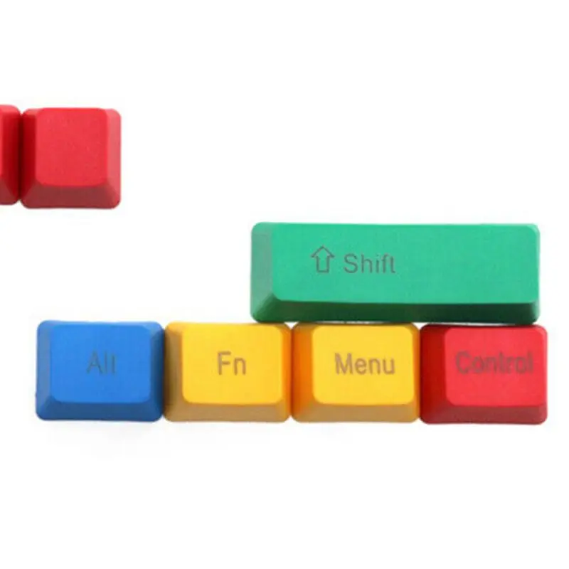 12pcs Replacement Mechanical Keyboard OEM Profile Keycap Set RGBY Color Durable | Компьютеры и офис