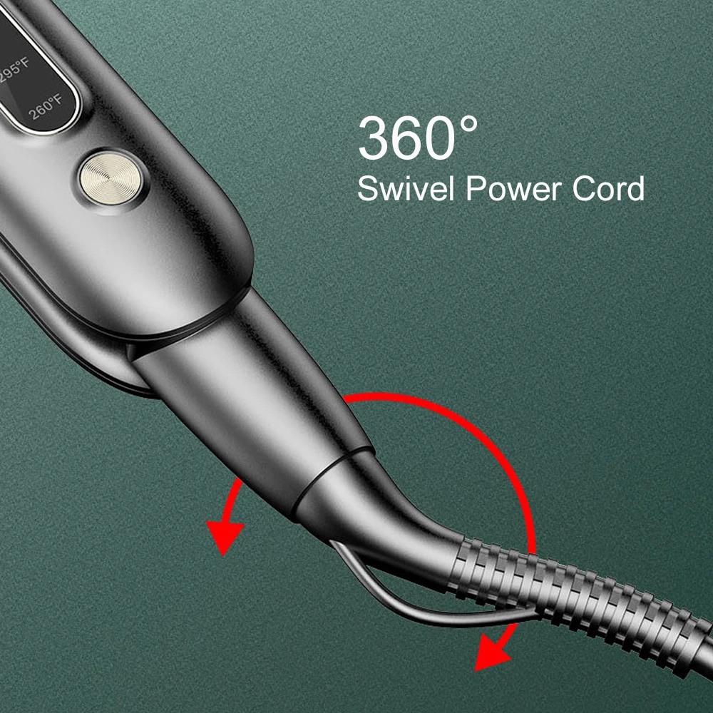 Description Picture 4 of itemCeramic Coating Straightening Irons Fast Heating Hair Straightener Curler 200? Fast Heat-up Flat Iron Salon Hair Styling Tools