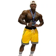 Модные мужские спортивные шорты, брюки,, хлопковые спортивные брюки, шорты для фитнеса, повседневные спортивные шорты