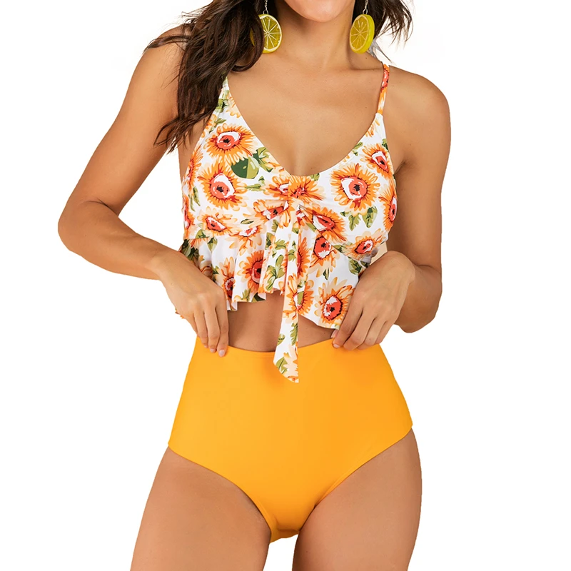 Hem bikini swimsuit Clearance