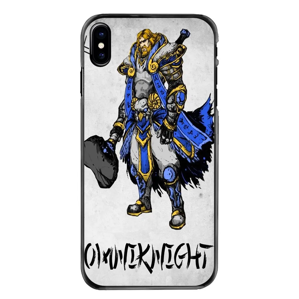 Жесткие чехлы для телефонов omniknight dota 2 игры Обои с принтом iPhone 11 Pro iPod Touch 4 4S 5 5S 5C SE 6