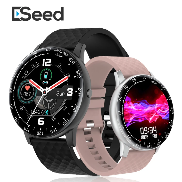 ESEED-reloj inteligente H30 2020 para hombre y mujer, accesorio de pulsera resistente al agua IP68 con control del ritmo cardíaco, compatible con Android y Iphone, 2020