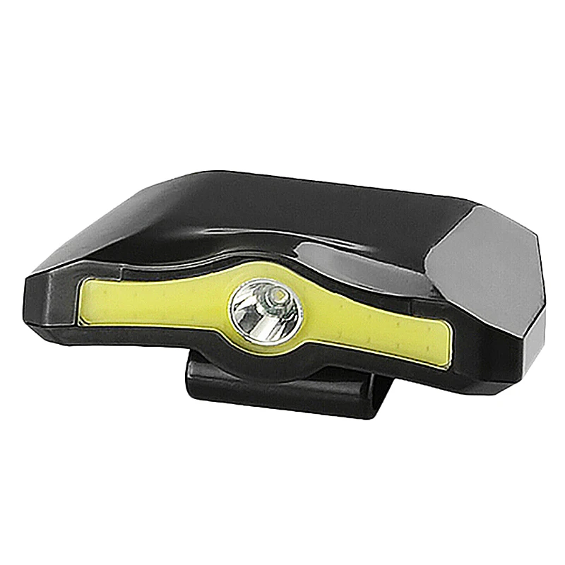 Xpe+ Cob Led Крышка для фары светильник 90 градусов поворотный зажим-на шапке светильник 3xaaa Батарея приведенный в действие Отдых на природе, для катания на велосипеде, для рыбалки, головной светильник