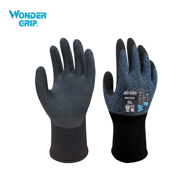 1 Pair Wear-resistant Work Gloves Gardening Digging Planting Garden Gloves  Latex Coated Polyester Glove Labor Protection Gloves - AliExpress