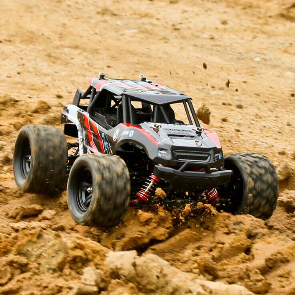 

40+MPH Easy Operation Model High Speed Plastic Large Battery Powered Remote Control Kids 2.4GHz 4WD Crawler 1:18 Off Road RC Car