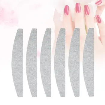 

50Pcs/Set Nail Art Manicure Pedicure Tool Half-moon Nail Sanding Files Buffer Polisher Sandpaper Nail File Manicure Accessories