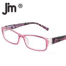 JM Ladies Reading Glasses Spring Hinge Fashion Pattern Readers for Women