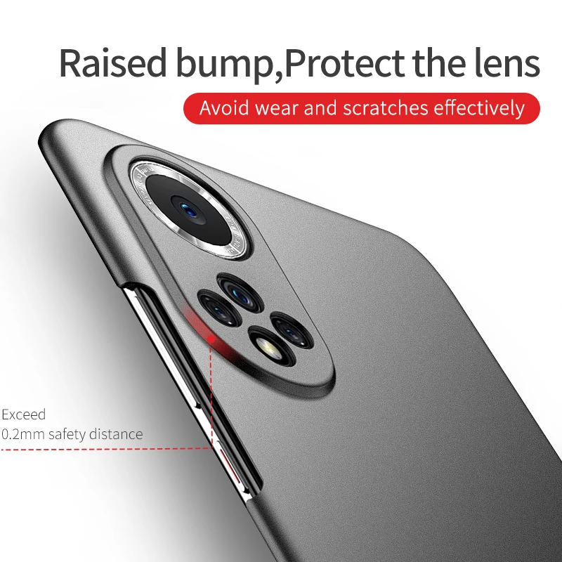 For Honor 50 Case Shockproof Hard PC Ultra Slim Matte Cases For Huawei Honor 50 Honor50 Cover