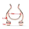 1PC Antler Shape Fake Nose Ring Clip Stainless Steel Nasal Septum Piercing Jewelry Sexy Body Jewelry For Girl Men Non-Pierced ► Photo 3/6