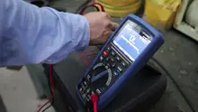Cem DT-9989 50000 contagem 20mhz/50 ms/s calibração de precisão de largura de banda bluetooth multímetro digital profissional com osciloscópio