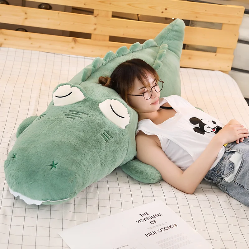 

50cm-130cm plush crocodile toy stuffed animal big size toy kids toy crocodile plush pillow cushion