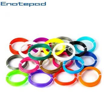 

1.75mm PLA Filament Enotepad For 3D Pen Printing Eco-friendly Filament 5 Meters per pack Ramdom Color for Printing with FastShip