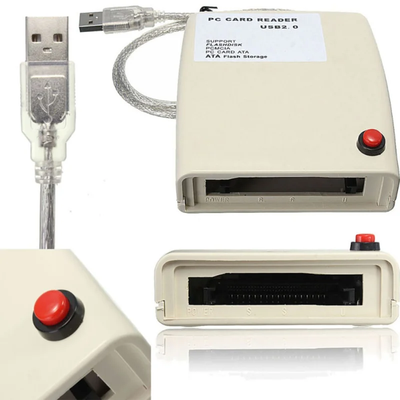 Адаптер для чтения карт памяти ATA PCMCIA USB 2 0 на 68 Pin|USB-гаджеты| |