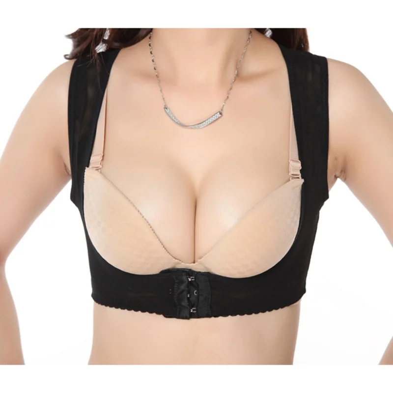 Women Body Shapers Chest Posture Corrector Support Belt Corset Shoulder Brace Health Care M-XL