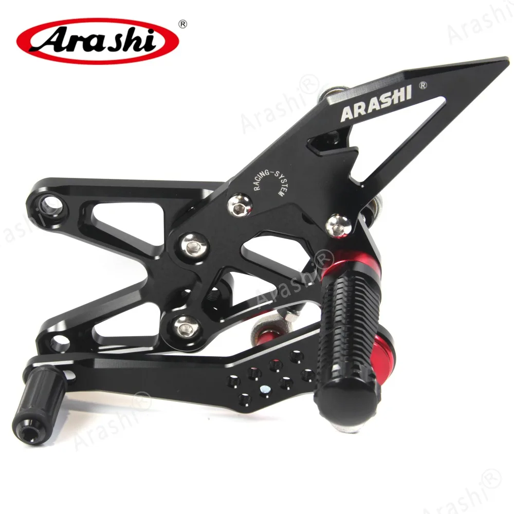 Arashi для TRIUMPH DAYTONA 675 675R 2013- Rider подножки CNC Регулируемые подножки Rearset части 675-R