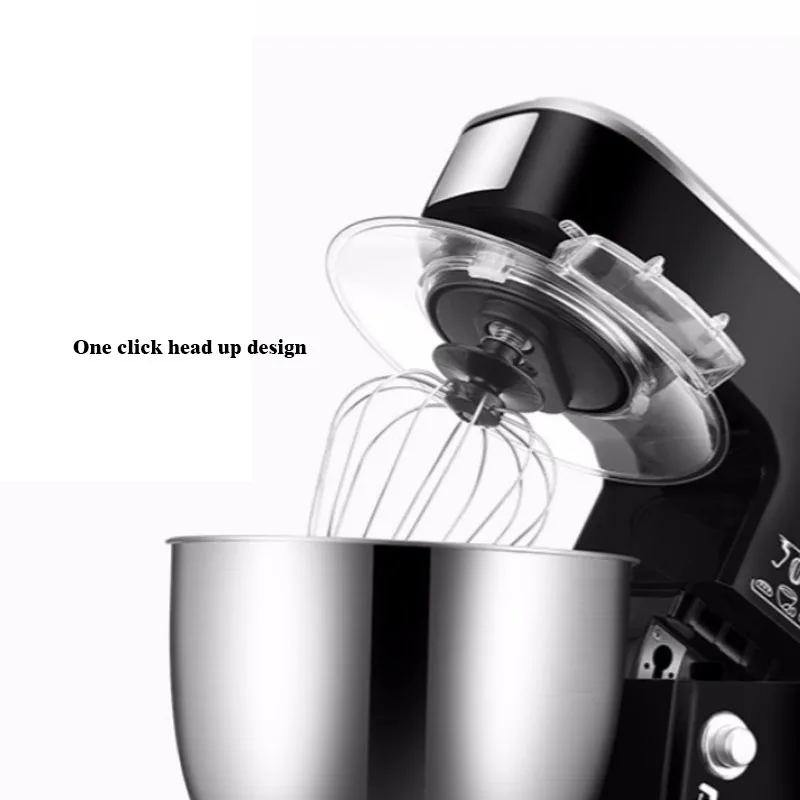 5L1000W Electric cooking stand Food Mixer egg beater dough Blender Baking Whipping cream tilt head kitchen chef Machine 5L