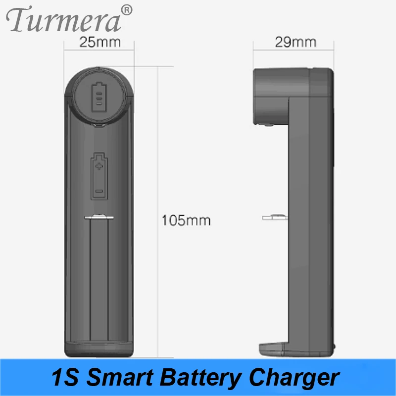 3.7V 18650 Charger Li-ion battery USB independent charging portable electronic cigarette 21700 26650 18350 16340 14500 battery charger 06