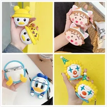 Для Airpods 1 2 чехол с рисунком Модный чехол для наушников чехол для Airpods чехол s силиконовый беспроводной чехол для наушников