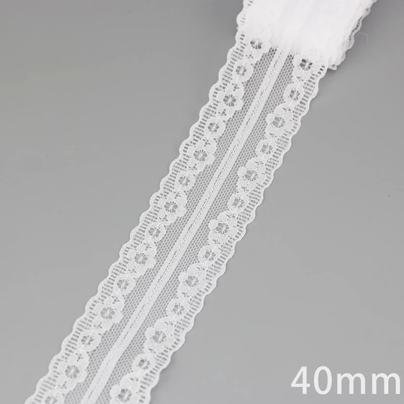 10 Yards Other 38 Kinds Of Color White Lace Ribbon Wide French African Lace  Fabric Diy Crafts/wedding/lace Ribbon Gift Wrapping