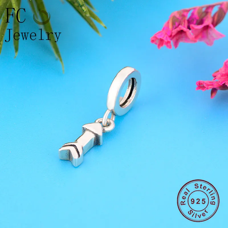 

FC Jewelry Fit Original Pan Charms Bracelet 925 Silver Small My Arrow Beads For Making Me Series Girl Berloque 2020 NEW DIY