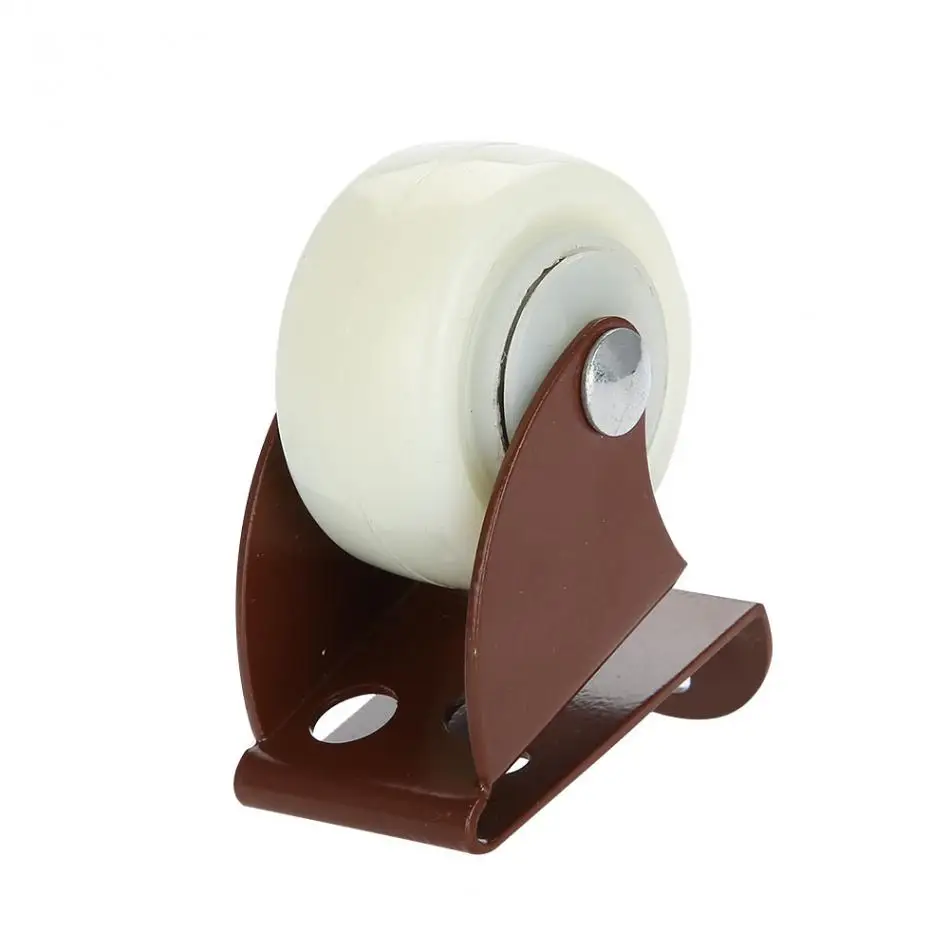 White Replacement Chair Swivel Caster PVC Wheel for Furniture Chair Desk Trolley Accessories Eco-friendly and Durable