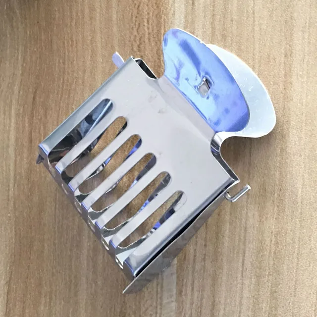 1 Db Méh Queen Catcher Clip Rozsdamentes Acél Ketrec Méhészeti Felszerelés Szerszám Méhész Elszigetelő Helyiség - Image 6
