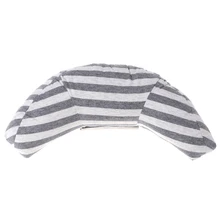 Детское автомобильное сиденье подголовник подушка поддержка плеча подушка хлопок мягкая подушка для сна 87HE