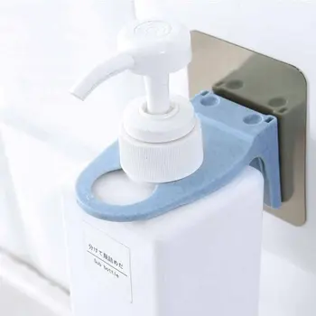 

Self-adhesive Bathroom Wall Mounted Shower Gel Shampoo Bottle Holder Suction Wall Traceless Hook Bathroom Tool