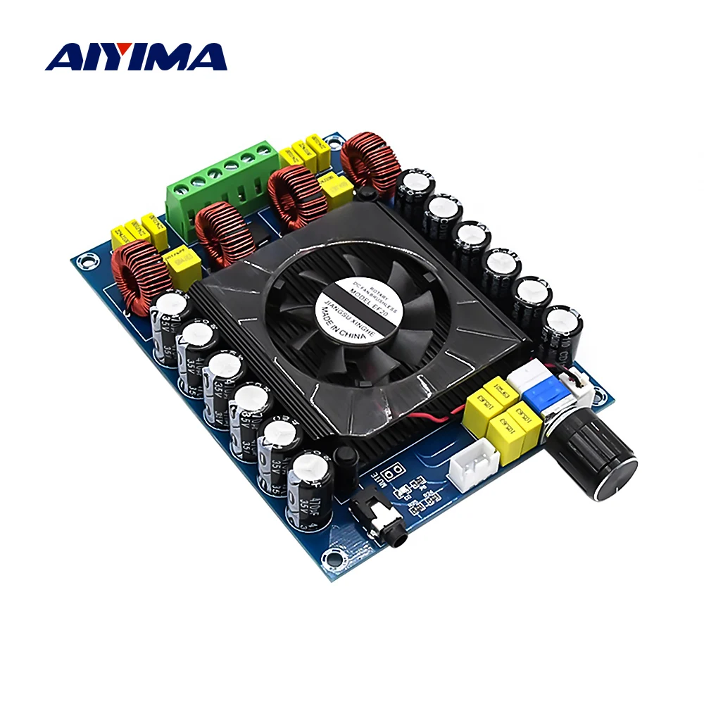 AIYIMA Amplificador TDA7498E цифровой усилитель мощности аудио 160Wx2 Hifi стерео звук динамик