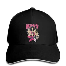 Vintage Baseball cap KISS Paul Stanley Concert Tour 1987 Reprint snapback hat Peaked