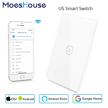 

Wifi Smart Switch 2/3 Way Multi-control Association APP Remote Control Works with Amazon Alexa Google Home for Smart Life