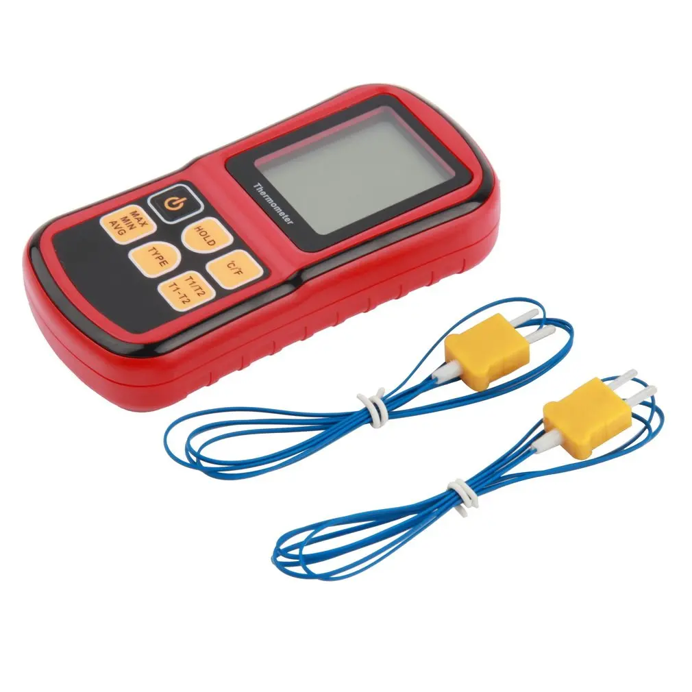 

1 Pc Thermocouple Thermometer Measure the thermocouple of J,K,T,E,N and R type GM1312 With LCD Back Light For Industrial Metal