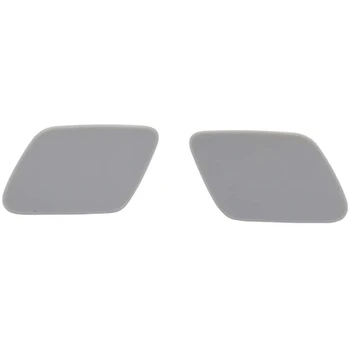 

NEW-Car Front Left & Right Headlight Washer Jet Spray Nozzle Cap Cover for BMW X5 E70 51657199141 51657199142