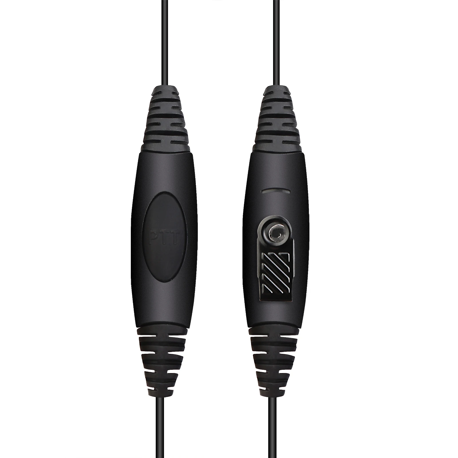 10pcs 2 Pin Ear Bar Earpiece Mic PTT Walkie Talkie Headset for Kenwood Baofeng UV-5R UV-82 888S Retevis for TYT Two Way Radio