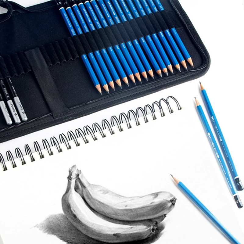 Эскизная ручка, набор, профессиональные инструменты для рисования по дереву, ручка, эскизная ручка, детский карандаш, сумка для рисования, товары для рукоделия
