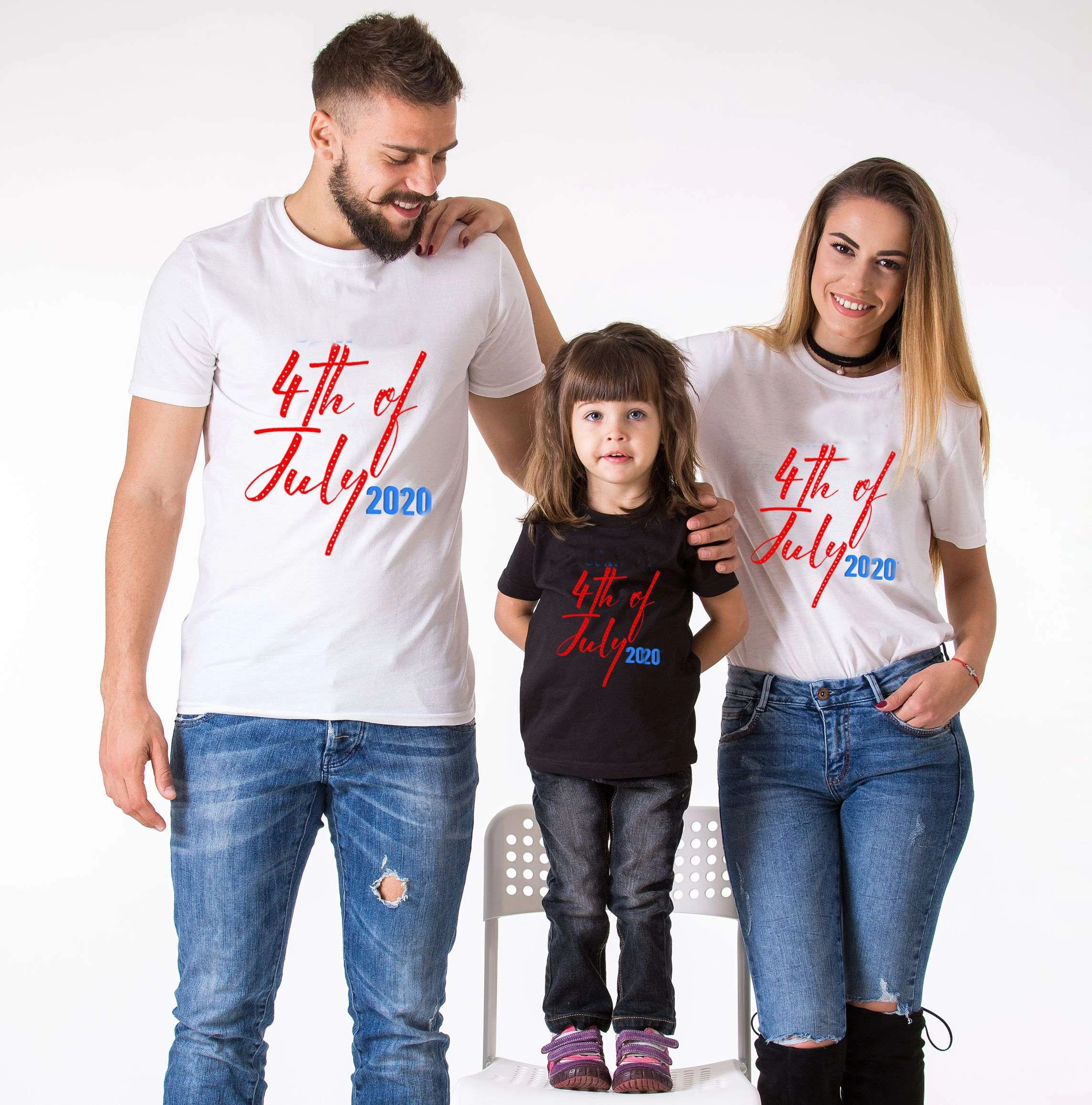 Family matching 4th of july shirts Clearance