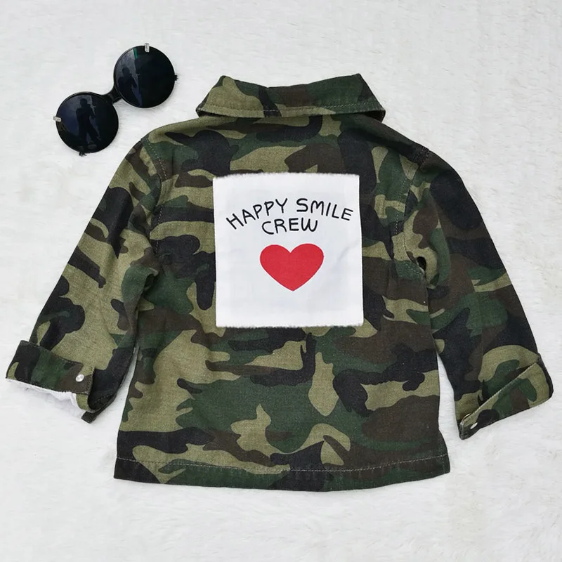 New  Yorkzaler Baby Girls Boys Jacket Cardigan 2017 Fashion Spring Autumn Camouflage Coats Army Children