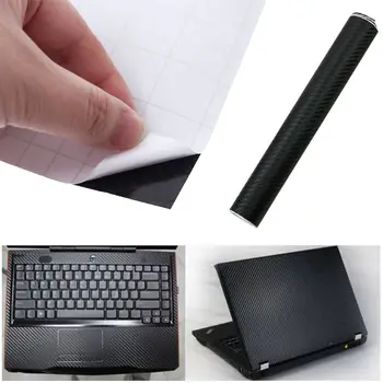 3D Carbon Fibre Skin Decal Wrap Sticker Case Cover For 17" PC Laptop Notebook 1
