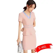 New Korean Style Spa Health Club Beauty Salon Work Wear Hospital Nurse Uniform Tattoos Beautician Work Suit High Quality