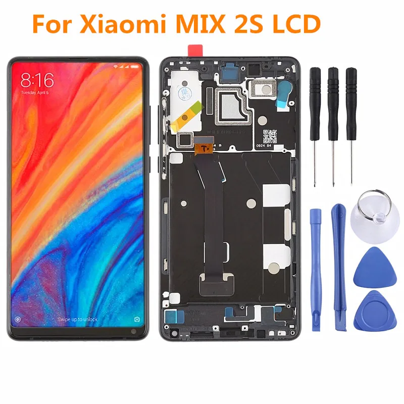 

5.99" For Xiaomi Mix 2S Mix2S LCD Display Touch Screen Digitizer Assembly Replacement Accessories With Frame For MI mix2 s