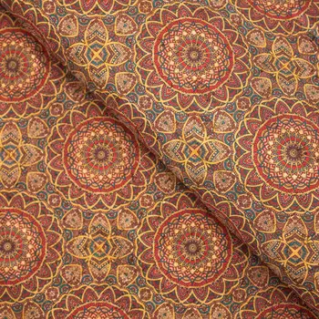 

Cork fabric Tile, portuguese ceramic tile mosaic pattern COF-281