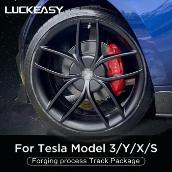 

LUCKEASY aerodynamic wheel hub cover exterior modification for Tesla Model3 ModelY ModelX ModelS 18inch 19inch 20inch 1pcs/set