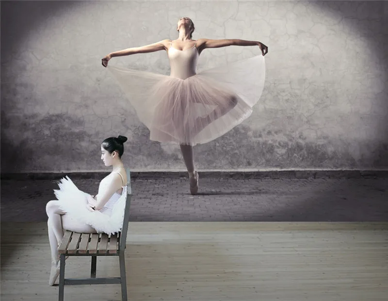 3D-Stereoscopic-Wallpaper-Vintage-Photo-Wall-Mural-Living-Room-Coffee-Shop-Wallpaper-3D-Ballet-Dance-Room (2)