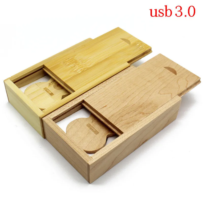 TEXT ME usb3.0 логотип для гитары Деревянный из клена+ коробка 4 ГБ 8 ГБ 16 ГБ 32 ГБ клен usb 3,0 деревянная гравировка usb флеш-накопитель флешка