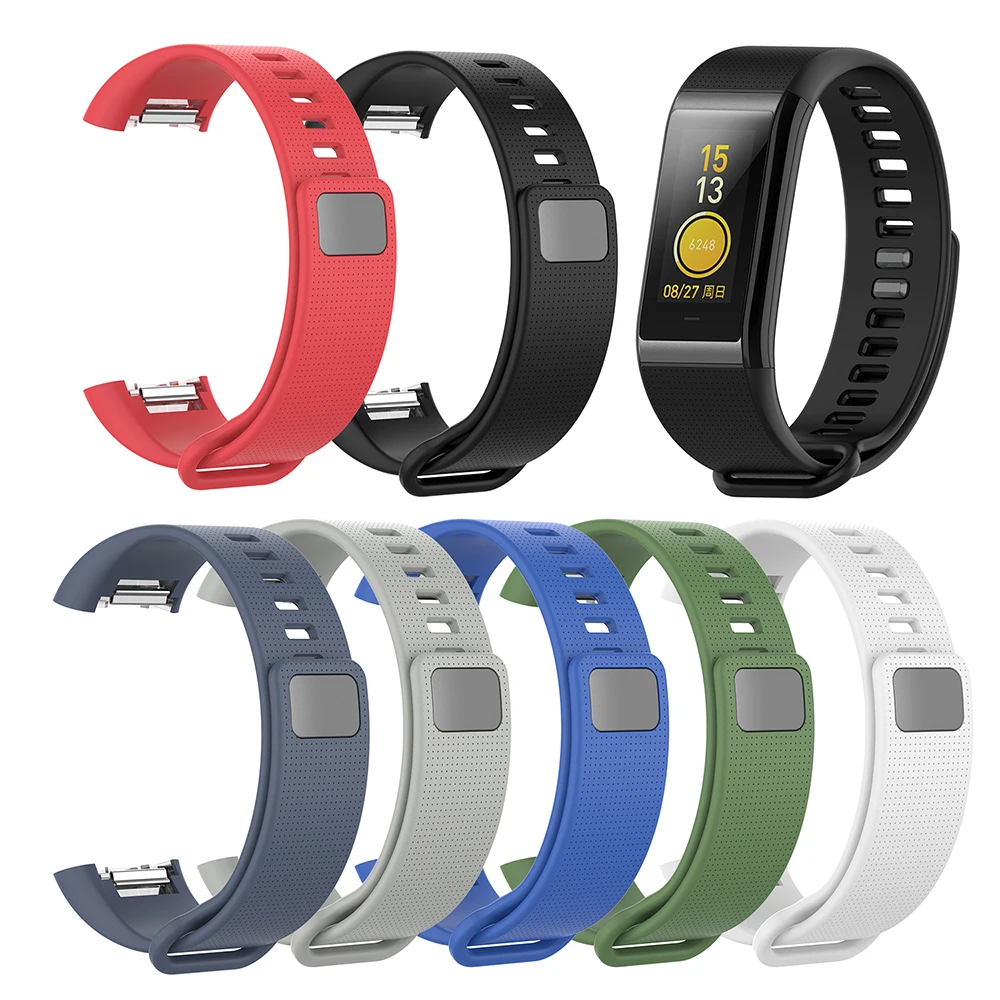 Сменный ремешок для часов Huami Amazfit COR Смарт часы с устройством слежения силиконовый браслет Прочный мягкий ремешок регулируемый ремень аксессуар